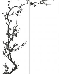 Пескоструйный рисунок Дерево 371